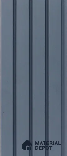 Grey Plain Colour Louver PN 05280 8 ft x 4.9 inch Charcoal Panel - 11 mm | Suitable for Feature Wall, TV Unit & Living Room | Width is Subjected to 5% Variation