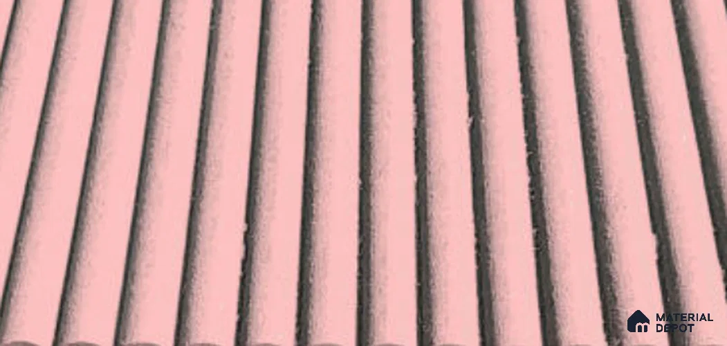 Red Plain Colour Louver 451 STER (451) 8 ft x 4 ft MDF Panel - 8 mm | Suitable for Feature Wall, TV Unit & Living Room | Width is Subjected to 5% Variation