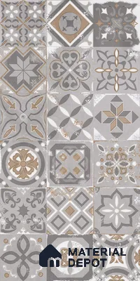 Highlighter Wall Tile TL 12740 Lustrey Brown Decor 4 ft x 2 ft Matte Finish Vitrified Tile - 8.5 mm