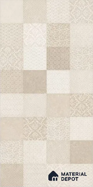 Highlighter Wall Tile TL 12739 C Square Decor 4 ft x 2 ft Matte Finish Vitrified Tile - 8.5 mm