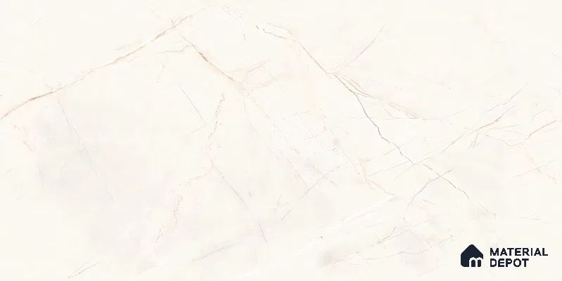 Endless Marble Floor & Wall Tile TL 12731 Alps Silver 4 ft x 2 ft Glossy Finish Vitrified Tile - 8 mm | 4 Random Design