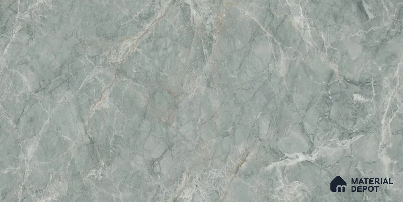 Endless Marble Floor & Wall Tile TL 12736 B Mystic Verde 4 ft x 2 ft Glossy Finish Vitrified Tile - 8 mm | 4 Random Design