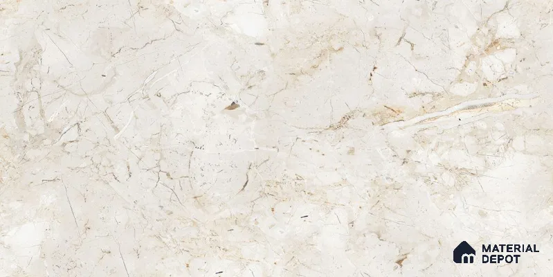 Endless Marble Floor & Wall Tile TL 12733 Royal Fantom Bianco 4 ft x 2 ft Glossy Finish Vitrified Tile - 8 mm | 4 Random Design