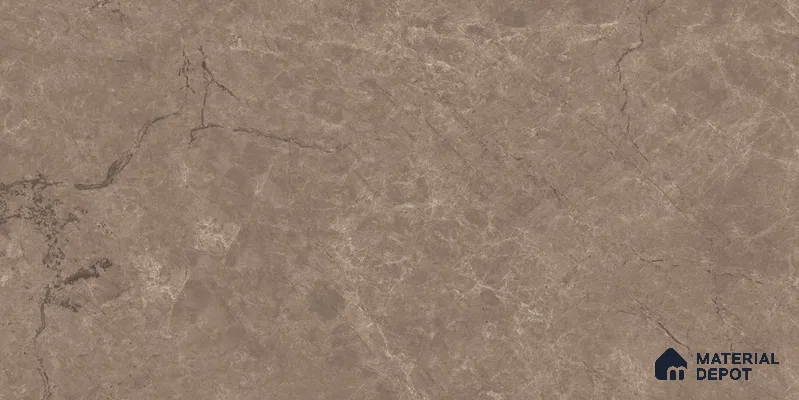 Marble Floor & Wall Tile TL 12722 E Tiara Choco 4 ft x 2 ft Glossy Finish Vitrified Tile - 8 mm | 5 Random Design