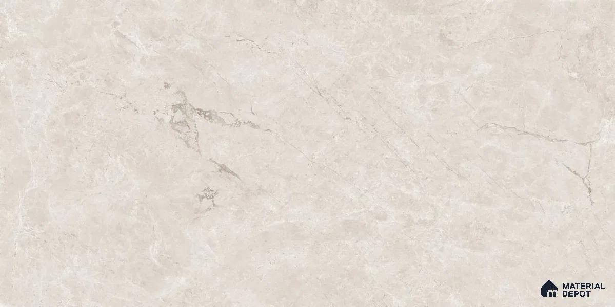 Marble Floor & Wall Tile TL 12722 D Tiara Bianco 4 ft x 2 ft Glossy Finish Vitrified Tile - 8 mm | 5 Random Design