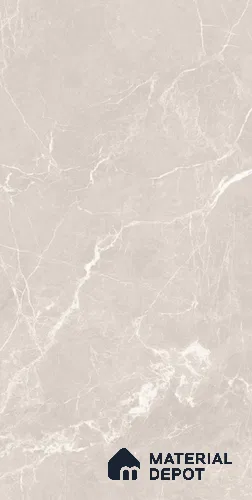 Marble Wall & Floor Tile TL 13433 Crystal Prime Argent 4 ft x 2 ft Glossy Finish Vitrified Tile - 9 mm | 3 Random Design | Suitable For Kitchen, Bathroom, Balcony