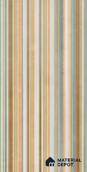 Moroccan Wall & Floor Tile TL 13427 B Toscana Multi Decore 4 ft x 2 ft Matte Finish Vitrified Tile - 9 mm | 3 Random Design | Suitable For Kitchen, Bathroom, Balcony