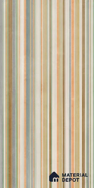Moroccan Wall & Floor Tile TL 13427 B Toscana Multi Decore 4 ft x 2 ft Matte Finish Vitrified Tile - 9 mm | 3 Random Design | Suitable For Kitchen, Bathroom, Balcony