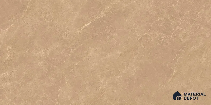 Marble Floor & Wall Tile TL 12704 B Glina Brown 4 ft x 2 ft Glossy Finish Vitrified Tile - 9 mm | 6 Random Design