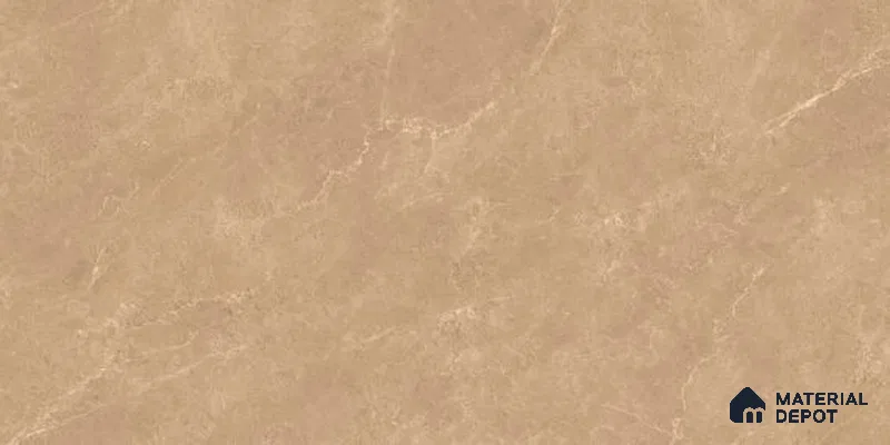 Marble Floor & Wall Tile TL 12704 B Glina Brown 4 ft x 2 ft Glossy Finish Vitrified Tile - 9 mm | 6 Random Design