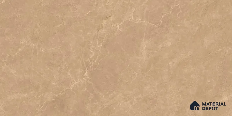 Marble Floor & Wall Tile TL 12704 B Glina Brown 4 ft x 2 ft Glossy Finish Vitrified Tile - 9 mm | 6 Random Design