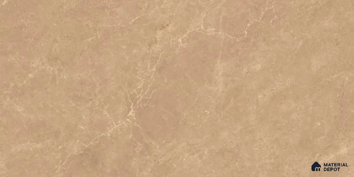 Marble Floor & Wall Tile TL 12704 B Glina Brown 4 ft x 2 ft Glossy Finish Vitrified Tile - 9 mm | 6 Random Design