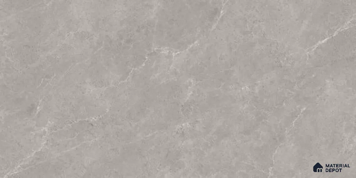 Marble Floor & Wall Tile TL 12704 D Glina Grey 4 ft x 2 ft Glossy Finish Vitrified Tile - 9 mm | 6 Random Design