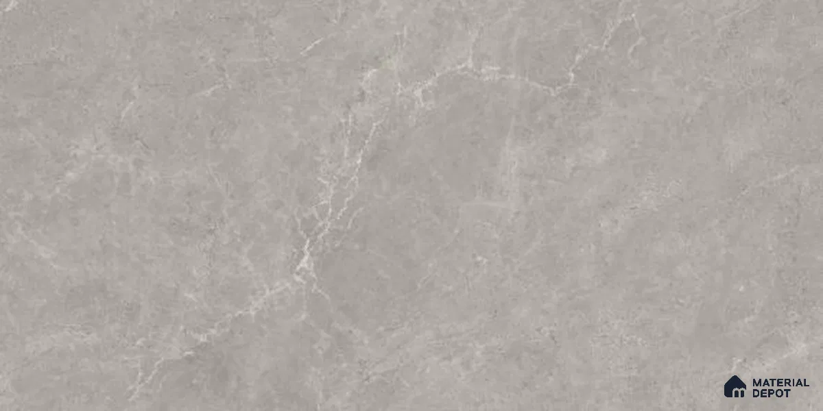 Marble Floor & Wall Tile TL 12704 D Glina Grey 4 ft x 2 ft Glossy Finish Vitrified Tile - 9 mm | 6 Random Design