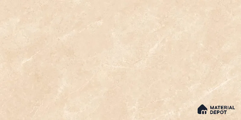 Marble Floor & Wall Tile TL 12704 Glina Beige 4 ft x 2 ft Glossy Finish Vitrified Tile - 9 mm | 6 Random Design