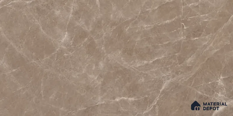 Marble Floor & Wall Tile TL 12706 B Rovat Brown 4 ft x 2 ft Glossy Finish Vitrified Tile - 9 mm | 5 Random Design