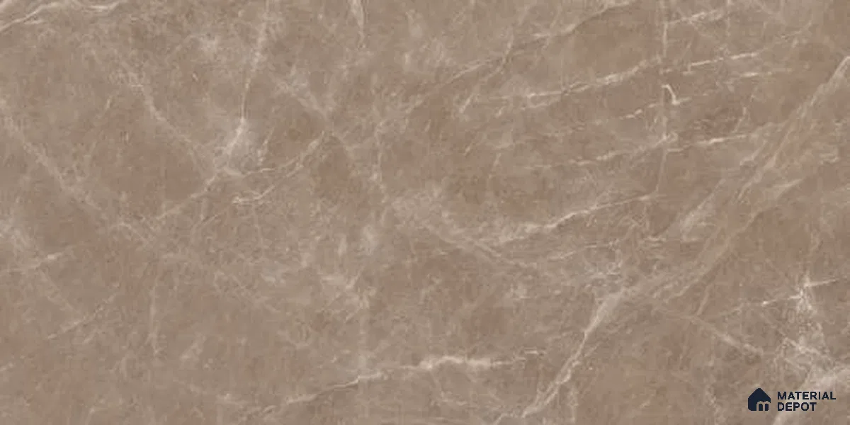Marble Floor & Wall Tile TL 12706 B Rovat Brown 4 ft x 2 ft Glossy Finish Vitrified Tile - 9 mm | 5 Random Design