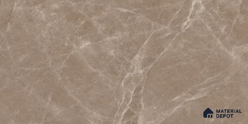 Marble Floor & Wall Tile TL 12706 B Rovat Brown 4 ft x 2 ft Glossy Finish Vitrified Tile - 9 mm | 5 Random Design