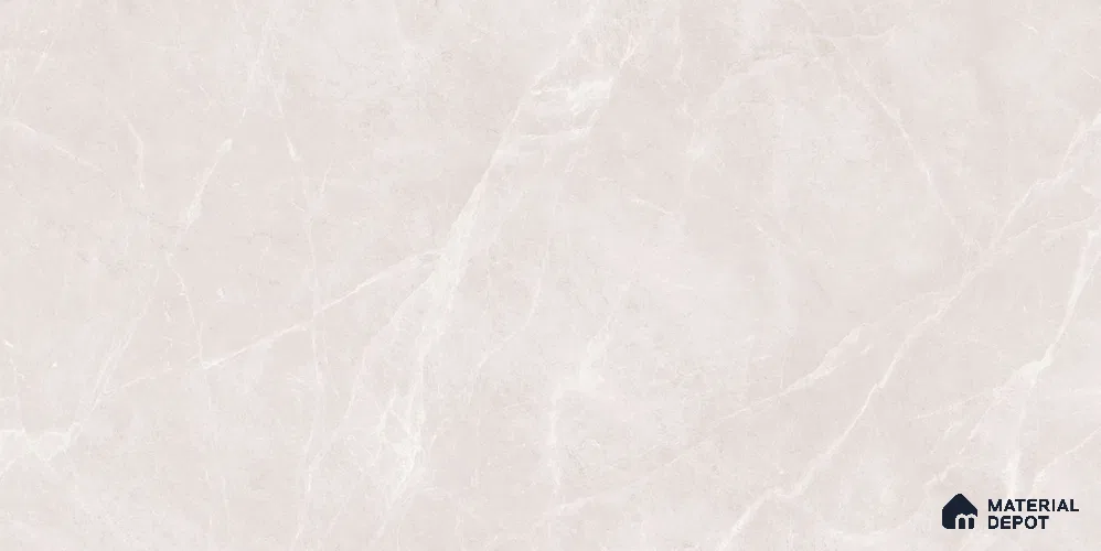 Marble Floor & Wall Tile TL 12706 C Rovat Bianco 4 ft x 2 ft Glossy Finish Vitrified Tile - 9 mm | 5 Random Design