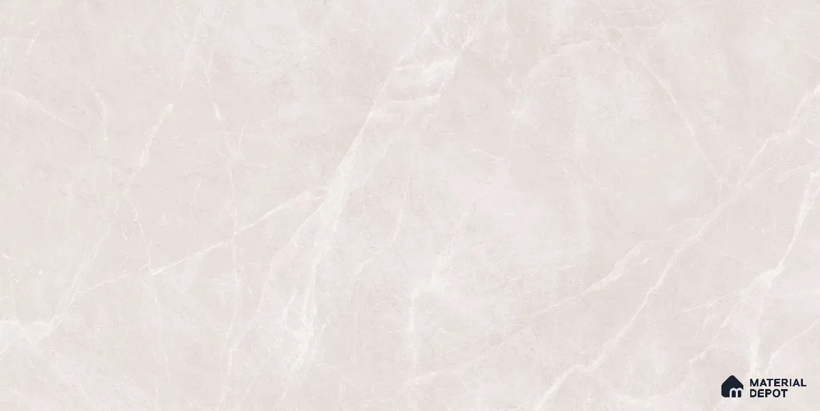 Marble Floor & Wall Tile TL 12706 C Rovat Bianco 4 ft x 2 ft Glossy Finish Vitrified Tile - 9 mm | 5 Random Design