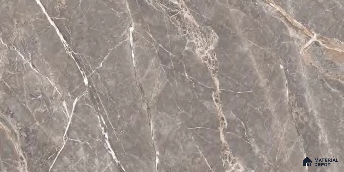 Marble Floor & Wall Tile TL 12709 B Indus Roseate 4 ft x 2 ft Glossy Finish Vitrified Tile - 9 mm | 4 Random Design