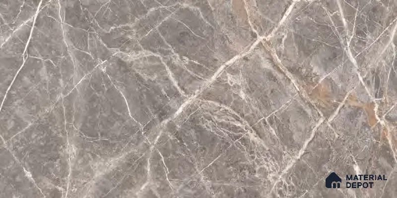 Marble Floor & Wall Tile TL 12709 B Indus Roseate 4 ft x 2 ft Glossy Finish Vitrified Tile - 9 mm | 4 Random Design