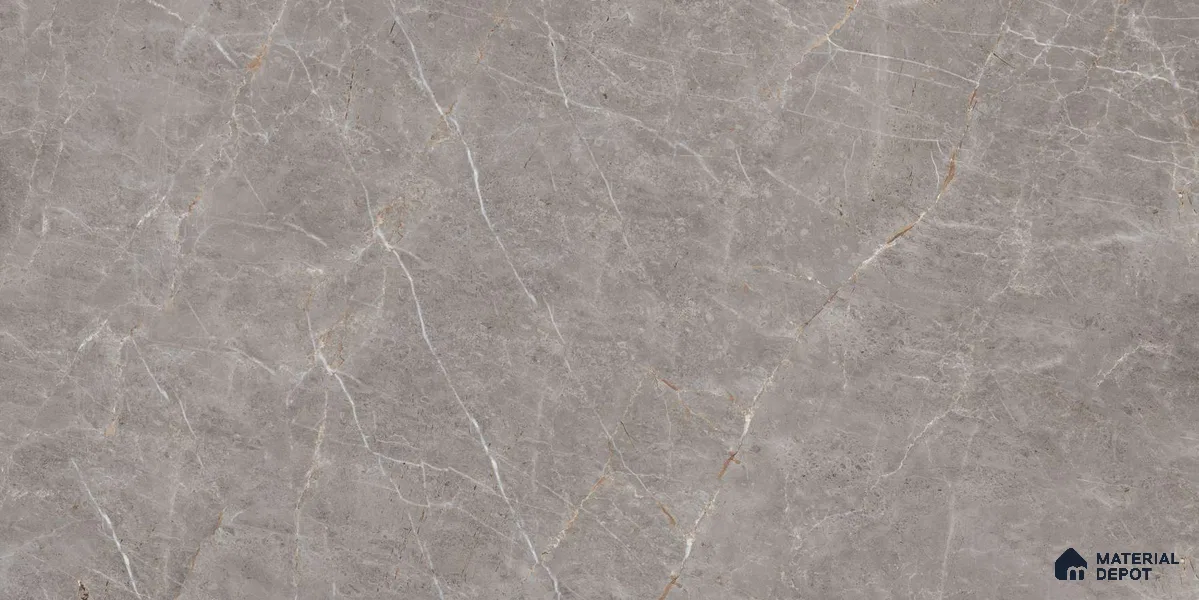 Marble Floor & Wall Tile TL 12748 Rocher Smoke 4 ft x 2 ft Carving Matte Finish Vitrified Tile - 9 mm | 4 Random Design