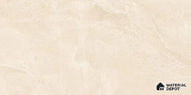 Marble Floor & Wall Tile TL 12703 Arctic Beige 4 ft x 2 ft Glossy Finish Vitrified Tile - 9 mm | 6 Random Design
