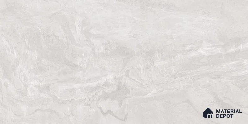 Marble Floor & Wall Tile TL 12703 C Artic Silver 4 ft x 2 ft Glossy Finish Vitrified Tile - 9 mm | 6 Random Design