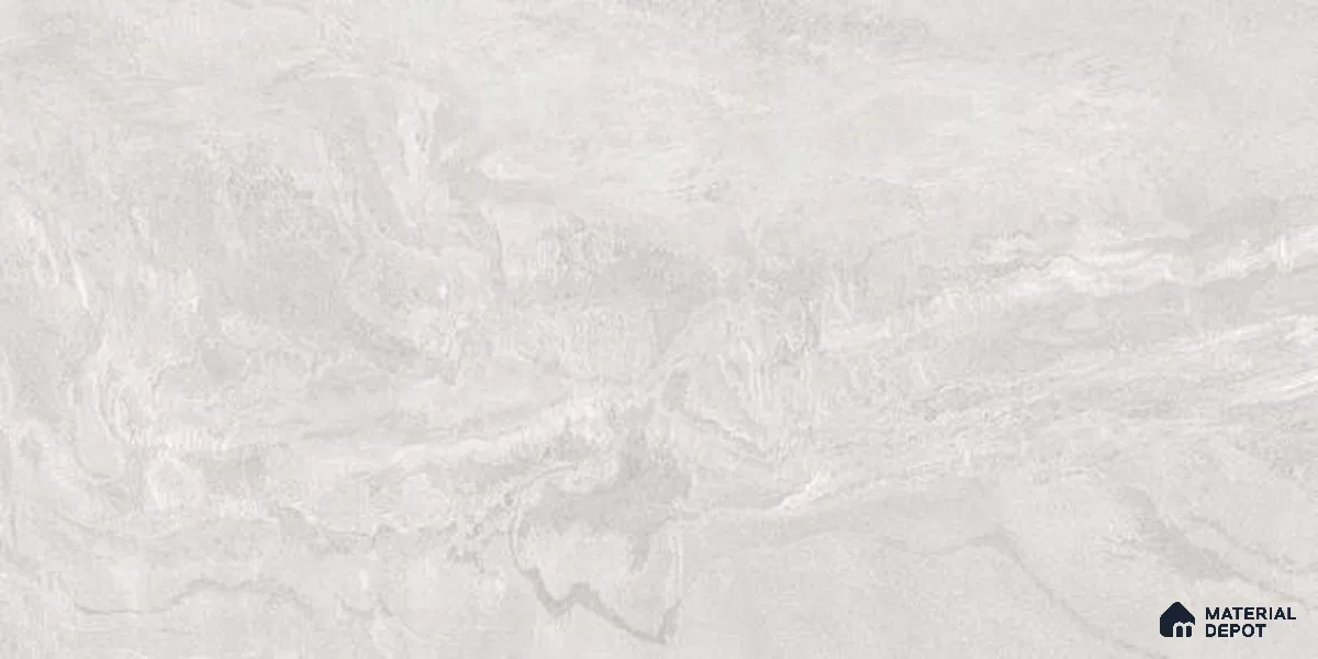 Marble Floor & Wall Tile TL 12703 C Artic Silver 4 ft x 2 ft Glossy Finish Vitrified Tile - 9 mm | 6 Random Design