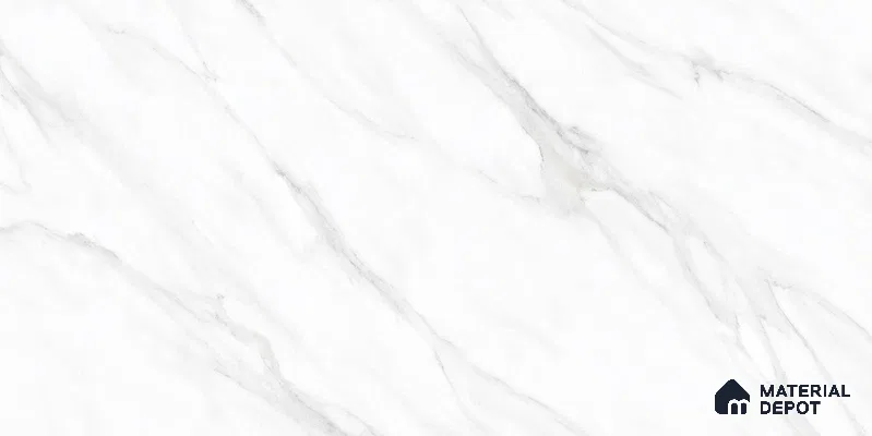 Marble Floor & Wall Tile TL 12741 Alicante Smoke 4 ft x 2 ft Glossy Finish Vitrified Tile - 9 mm | 4 Random Design