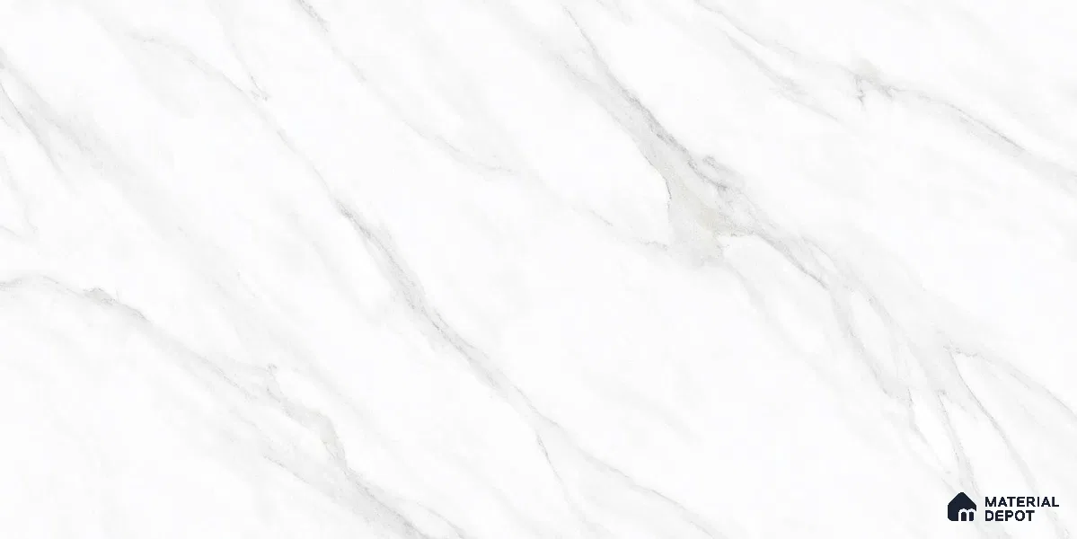 Marble Floor & Wall Tile TL 12741 Alicante Smoke 4 ft x 2 ft Glossy Finish Vitrified Tile - 9 mm | 4 Random Design