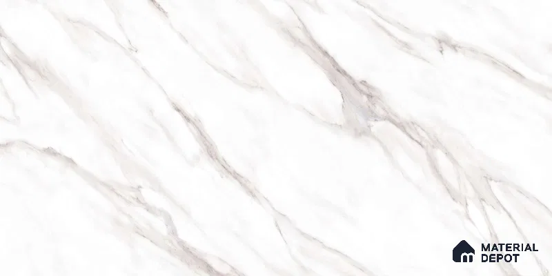 Marble Floor & Wall Tile TL 12697 Alicante Rough 4 ft x 2 ft Glossy Finish Vitrified Tile - 9 mm | 4 Random Design