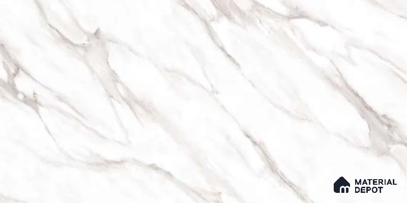 Marble Floor & Wall Tile TL 12697 Alicante Rough 4 ft x 2 ft Glossy Finish Vitrified Tile - 9 mm | 4 Random Design
