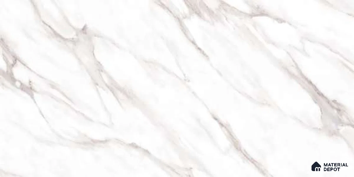 Marble Floor & Wall Tile TL 12697 Alicante Rough 4 ft x 2 ft Glossy Finish Vitrified Tile - 9 mm | 4 Random Design
