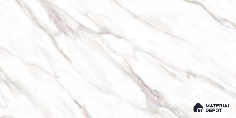 Marble Floor & Wall Tile TL 12697 Alicante Rough 4 ft x 2 ft Glossy Finish Vitrified Tile - 9 mm | 4 Random Design