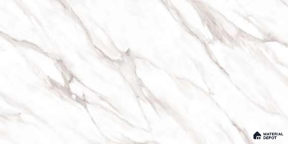 Marble Floor & Wall Tile TL 12697 Alicante Rough 4 ft x 2 ft Glossy Finish Vitrified Tile - 9 mm | 4 Random Design