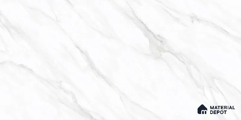 Marble Floor & Wall Tile TL 12697 B Alicante Smoke 4 ft x 2 ft Glossy Finish Vitrified Tile - 9 mm | 4 Random Design