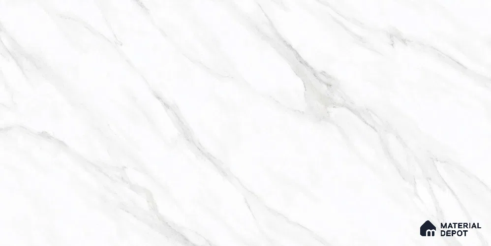 Marble Floor & Wall Tile TL 12697 B Alicante Smoke 4 ft x 2 ft Glossy Finish Vitrified Tile - 9 mm | 4 Random Design