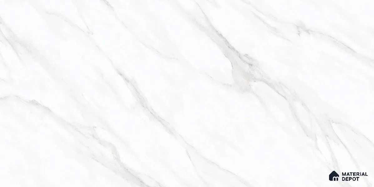 Marble Floor & Wall Tile TL 12697 B Alicante Smoke 4 ft x 2 ft Glossy Finish Vitrified Tile - 9 mm | 4 Random Design