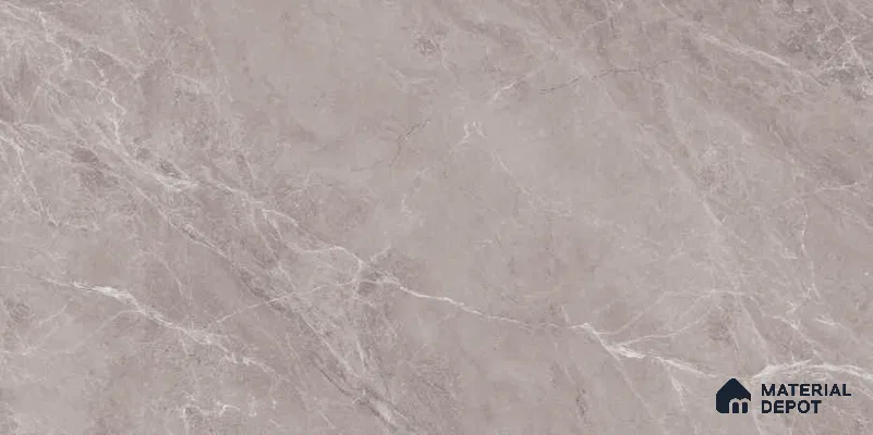 Marble Floor & Wall Tile TL 12784 B Tumia Grey 4 ft x 2 ft Carving Matte Finish Vitrified Tile - 9 mm | 4 Random Design