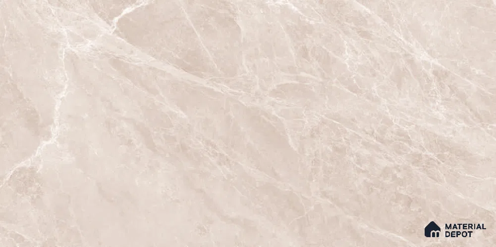 Marble Floor & Wall Tile TL 12784 Tumia Crema 4 ft x 2 ft Carving Matte Finish Vitrified Tile - 9 mm | 4 Random Design