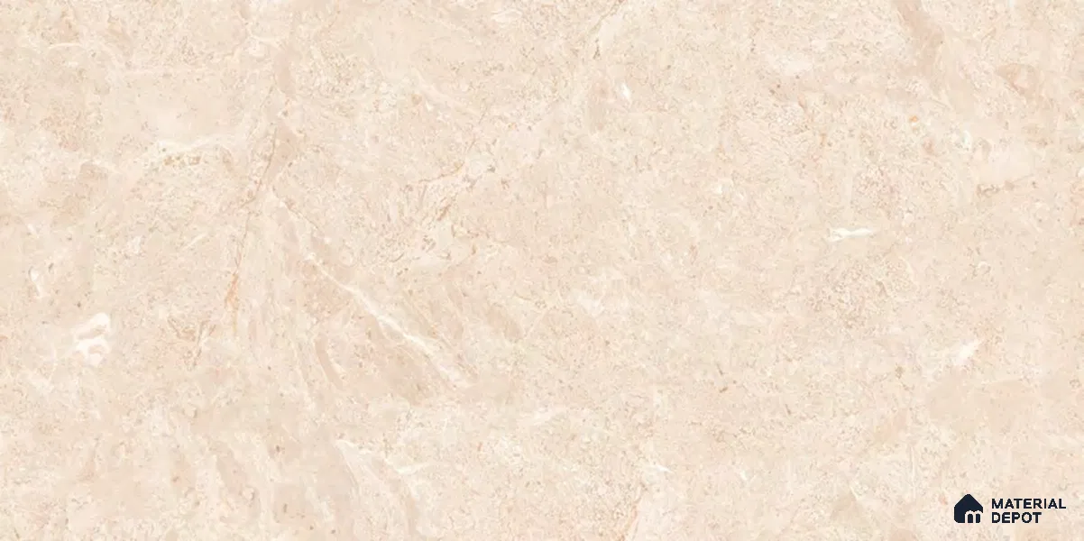 Marble Floor & Wall Tile TL 12712 Infy Beige 4 ft x 2 ft Glossy Finish Vitrified Tile - 9 mm | 4 Random Design