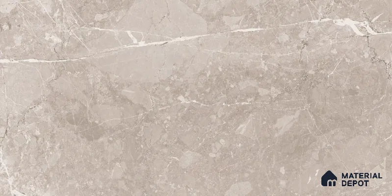 Marble Floor & Wall Tile TL 12710 Omani Rock 4 ft x 2 ft Glossy Finish Vitrified Tile - 9 mm | 4 Random Design