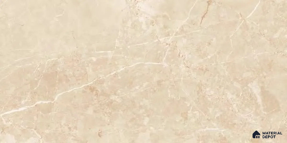 Marble Floor & Wall Tile TL 12710 B Omani Soft 4 ft x 2 ft Glossy Finish Vitrified Tile - 9 mm | 4 Random Design