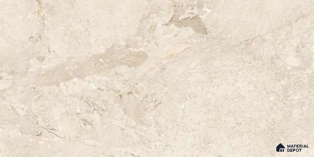 Marble Floor & Wall Tile TL 12705 C Pizar Crema 4 ft x 2 ft Glossy Finish Vitrified Tile - 9 mm | 6 Random Design