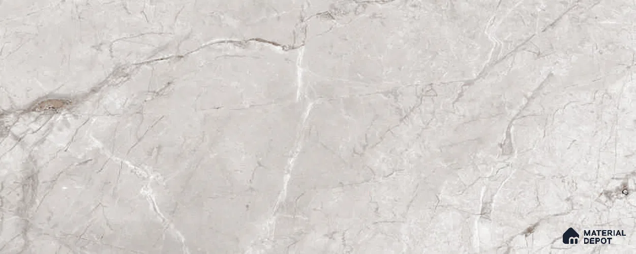 Marble Floor & Wall Tile TL 12785 C Zorani Bianco 4 ft x 2 ft Carving Matte Finish Vitrified Tile - 9 mm | 6 Random Design