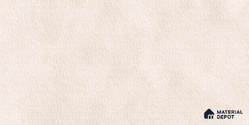 Cement Wall Tile TL 12778 H Harmonic Prive White 4 ft x 2 ft Matte Finish Vitrified Tile - 9 mm