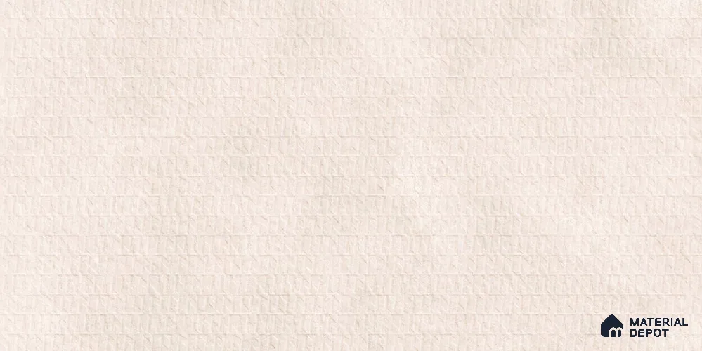 Cement Wall Tile TL 12778 H Harmonic Prive White 4 ft x 2 ft Matte Finish Vitrified Tile - 9 mm