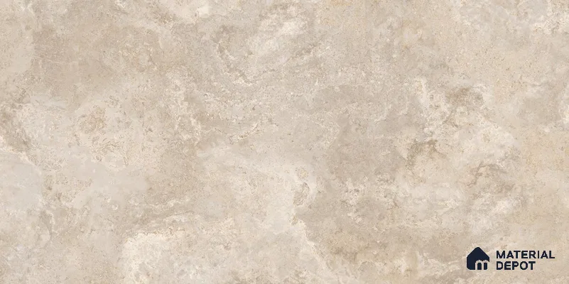 Marble Floor & Wall Tile TL 12776 B Cyrus Natural 4 ft x 2 ft Carving Matte Finish Vitrified Tile - 9 mm
